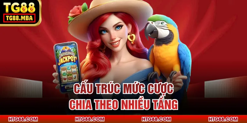 Cấu trúc mức cược chia theo nhiều tầng